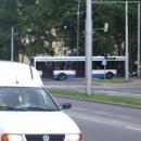 Ulica Morska, Gdynia, autobus linii pospiesznej W, kierunek Pustki Cisowskie - 002