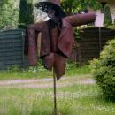 Sculpture at garden of the Aggregate of Schools of Fine Arts in Orłowo